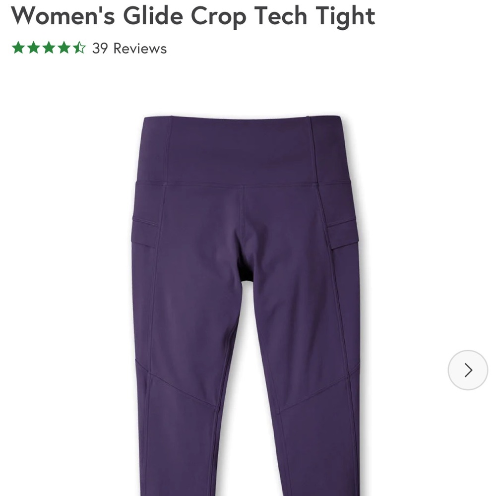 Womens STIO Glide Crop Tech Tight